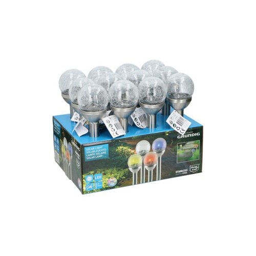Grundig solarna lampa - staklena kugla Slike