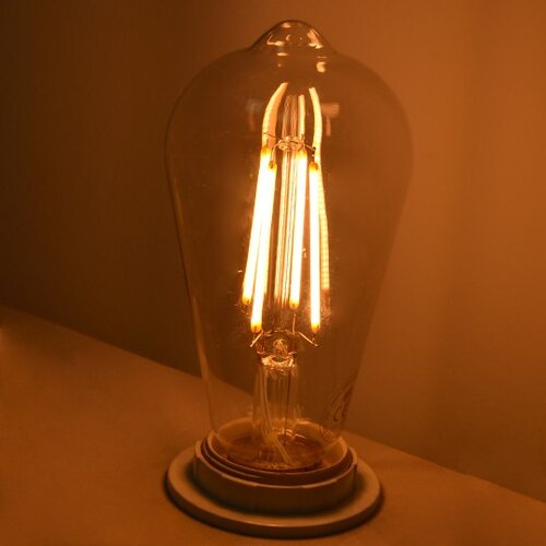Mitea Lighting E27 8W ST64 2200K filament led dimabilna sijalica 230V 806lm Slike