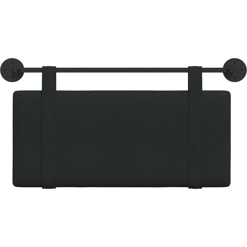  Držeće uzglavlje Zidne Jednobojno Crna 100 x 55 x 5 cm tkanina - Crna 90 cm bez LED svjetla Slike