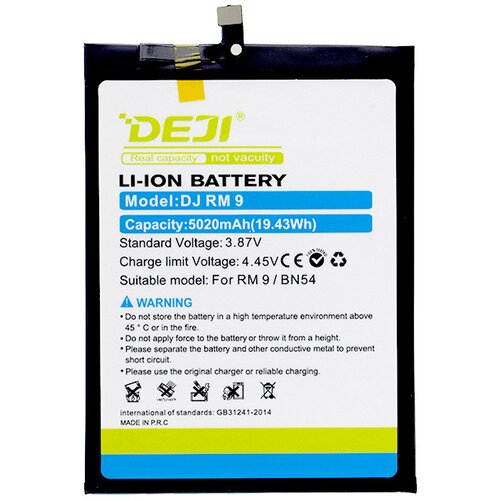  Baterija DEJI za Xiaomi Redmi Note 9/Redmi 9/Redmi 10X 4G/BN54 (5020 mAh) Cene