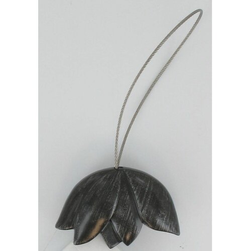 Luance traka za zavese sa magnetom tulipe crno/siva Cene