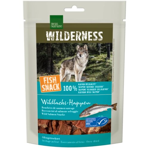 Real Nature poslastica za pse Wilderness Fish snack Fresh Water losos 70 g Cijene