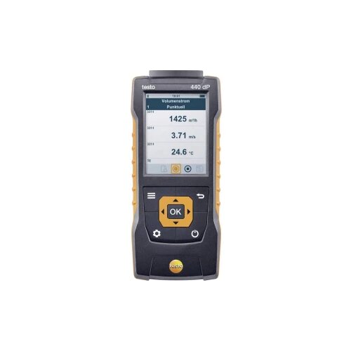 Testo Mjerač tlaka 440 dP tlak zraka, osvjetljenje, CO2, temperatura, brzina vjetra -150 - +150 hPa 0560 4402 Slike