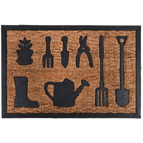 Esschert Design Predpražnik iz kokosovih vlaken z motivom vrtnega orodja Gardener, 40,3 x 60,8 cm Cene