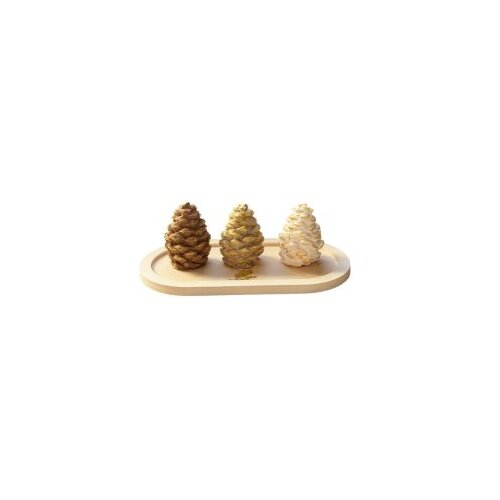 WALLXPERT set ukrasnih predmeta (4 komada) christmas stone Set2 Slike