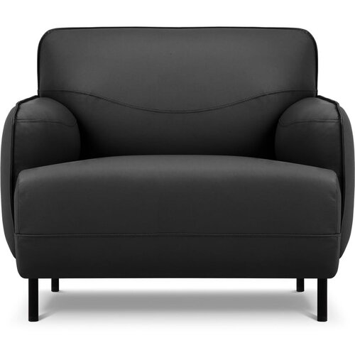 Windsor &amp;amp; Co Sofas Temno siv usnjen fotelj Neso Slike