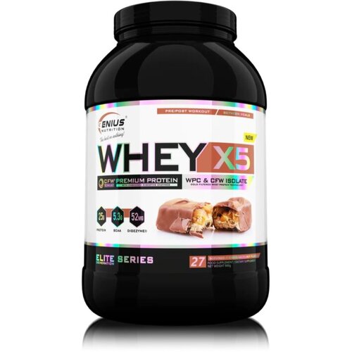 Genius Nutrition WHEY-X5 900gr bueno-chocolate Cene