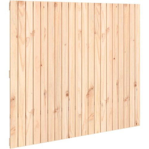 Maison Chic stensko posteljno vzglavje - vzglavna omarica - nočna omarica 127,5x3x110 cm trdna borovina, (21705179) Cene