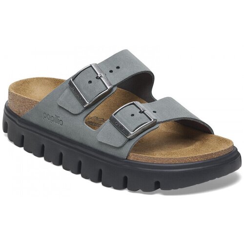Birkenstock Sandali &amp;amp; Odprti čevlji Arizona chunky leve Siva Slike
