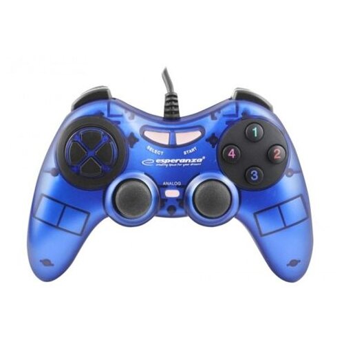 Esperanza Pad ESPERANZA FIGHTER, vibration, PC, USB, blue, EGG105B Cijene