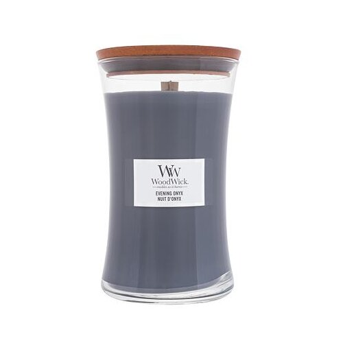 WoodWick evening onyx dišeča svečka 610 g unisex Cene