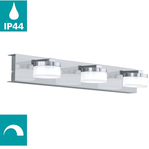 Eglo Romendo 1 zidna/3, led, 3x7,2w, 3x570lm, hrom/bela Slike