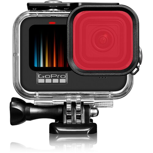 INF gopro 9/10/11/12 vijoličen potapljaški filter z vodoodpornim ohišjem red, (21534786) Cene