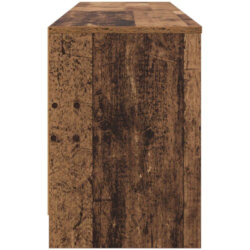  za krevet s policom 2 pcs Staro drvo 66 x 33 x 48 cm Slike