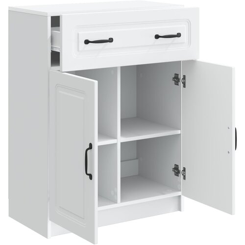  Kreveta Bijela 66 x 34,5 x 87 cm Konstruirano drvo Slike