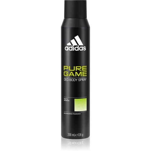 Adidas Pure Game Deo Body Spray 48H dezodorans u spreju bez aluminija 200 ml za muškarce Cijene