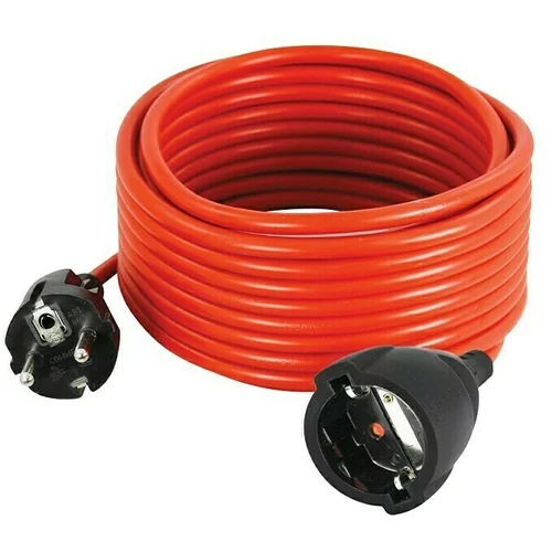 Commel Spojni kabel s utičnicom (Crvene boje, 15 m)