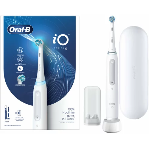 Oral-b električna zubna četkica iO4 - quite bijela