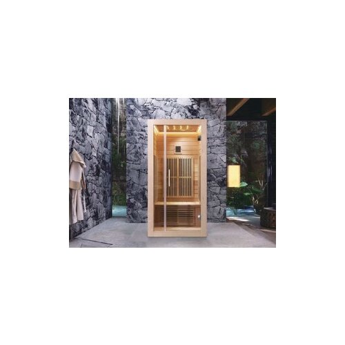  Sauna soba Nero &ndash; kanadski Hemlock &ndash; 1200x900x1900 za 2 osobe INFRARED 14738 Cene