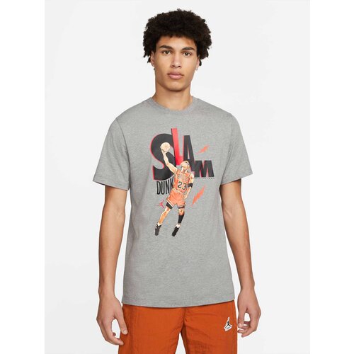 Nike Majice s kratkimi rokavi Air Jordan Game 5 Siva Cene