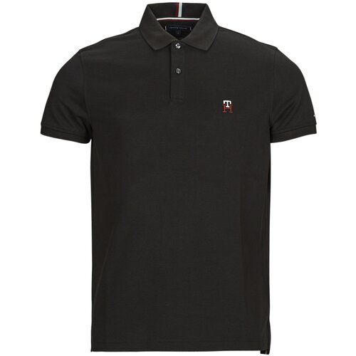 Tommy Hilfiger Polo majice kratki rokavi MONOGRAM SMALL IMD REG POLO Črna Slike