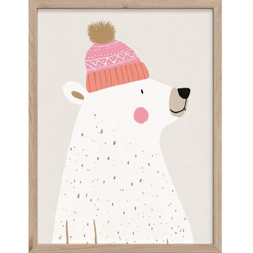 Styler Otroška slika 30x40 cm White Bear – Cene