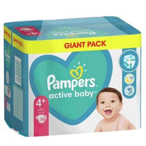 Pampers pelene active baby 4+, 70/1 Cene