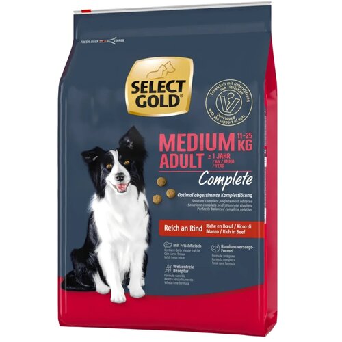 Select Gold Complete granule za pse srednjih rasa, govedina Slike