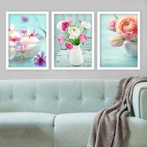 Wallity Set uramljenih slika 3BC_219025241, 3 dijela Cijene