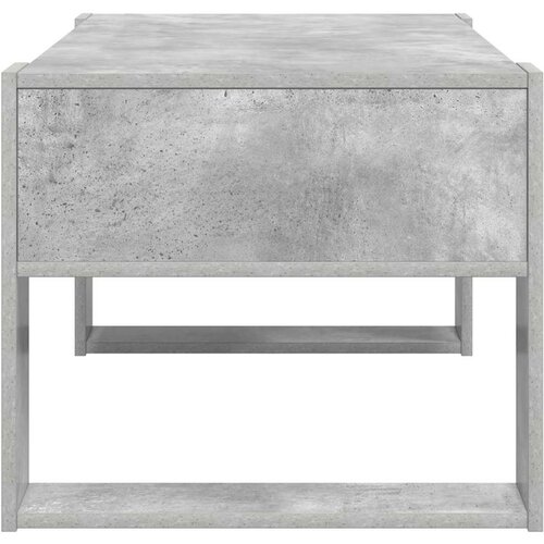  Stolić za kavu Betonski sivi 92 x 53 x 45 cm Konstruirano drvo Slike