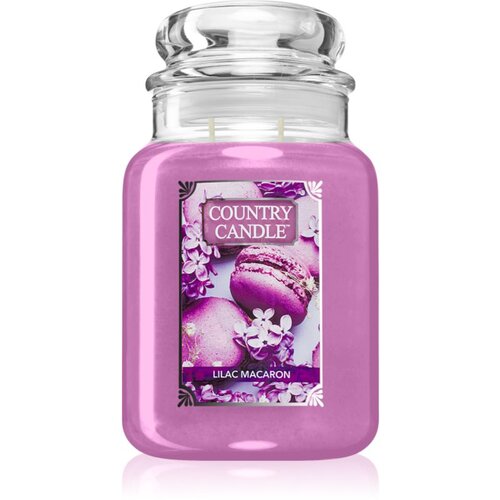 Country Candle Lilac Macaron di&amp;scaron;eča sveča 737 g Slike