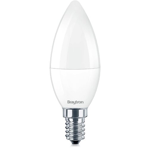 Braytron Led sijalke Braytron BASIS svečka 5W E14 A40 - hladno bela svetloba - paket 10+1 gratis Cene