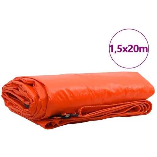  650g / m&amp;sup2; Narančasta 1,5 x 20 m Platno s PVC premazom Slike