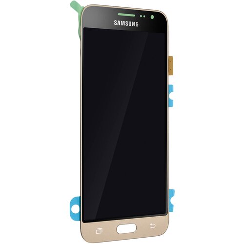 Samsung LCD zaslon + zaslon na dotik za Galaxy J3 Dokončanje izvirnega bloka, Zlata, (5000038202) Cene