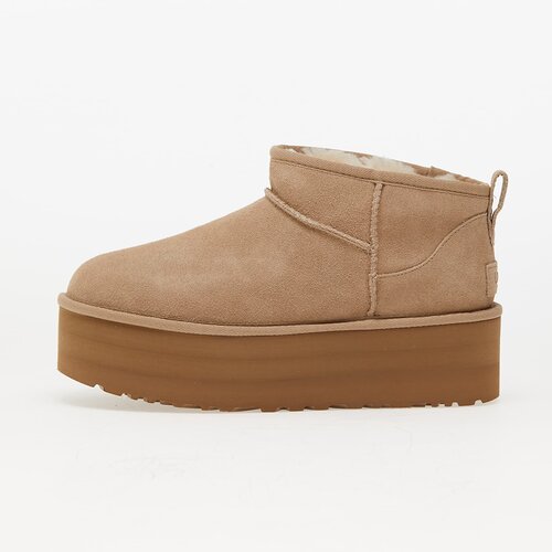 Ugg W CLASSIC ULTRA MINI PLATFORM Bež Slike
