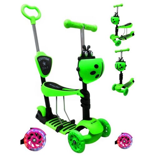  Romobil - guralica 5u1 zeleni Slike