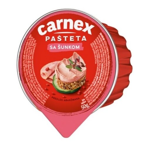 Carnex Pašteta sa šunkom 50g Cene