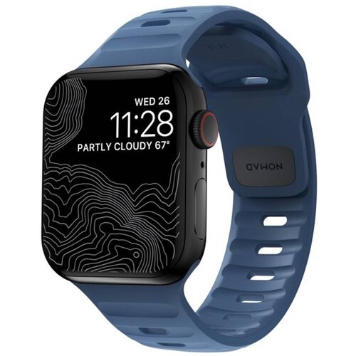 Nomad Pas za uro Apple Watch 38/40/41/42 mm &scaron;portni trak, Modra, (5000065489) Cene