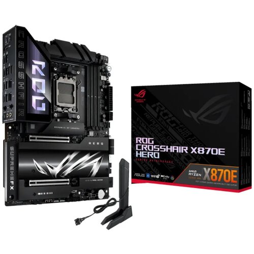 Asus rog crosshair X870E hero matična ploča Slike