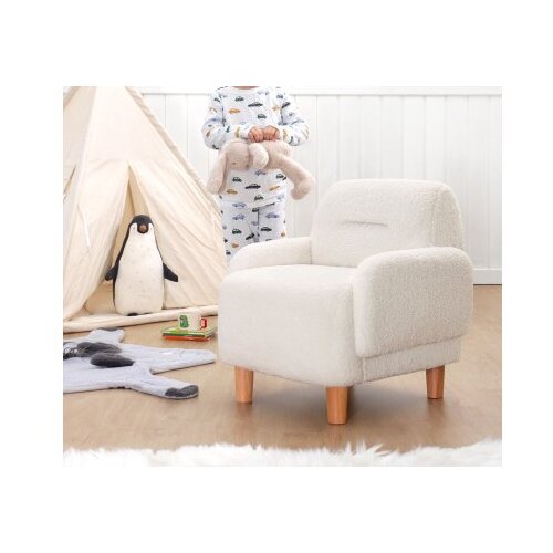 Atelier Del Sofa dečija krilna stolica cobie teddy white Slike