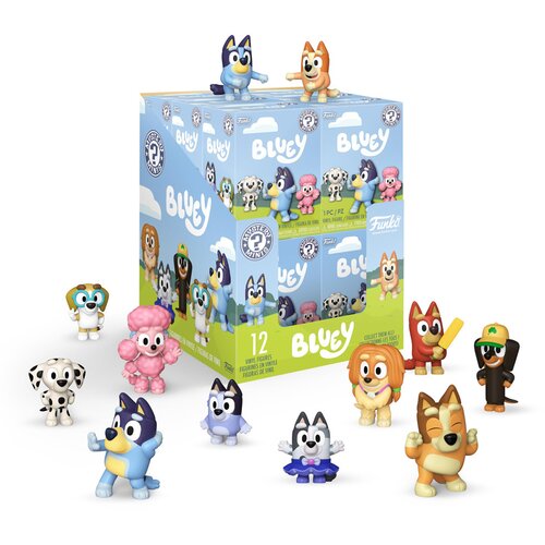Funko mystery minis: bluey 12PC pdq Slike