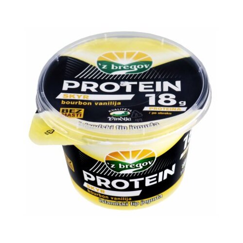 Z Bregov jogurt protein skyr burbon vanila 200g ča&amp;scaron;a Slike