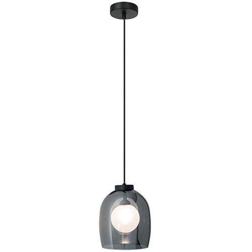  Zambelis 22051 - Luster na sajli 1xG9/5W/230V, prečnik 18 cm, crne boje Slike