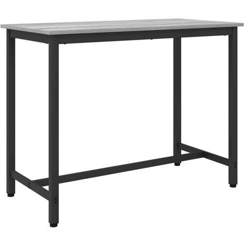  Stol Siva Sonoma 100 x 50 x 76,5 cm Inženjerska drva i čelik Slike