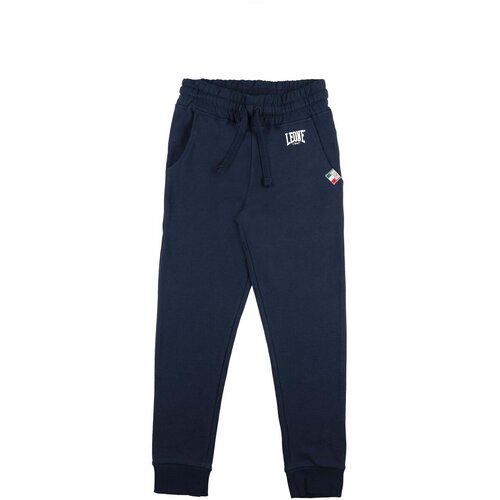 Leone 1947 Spodnji deli trenirke Boy Sweatpants Small Logo Basic Modra Cene