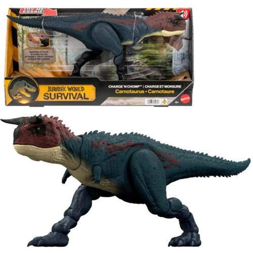 Mattel jurassic world: carnotaurus figura dinosaura - Slike
