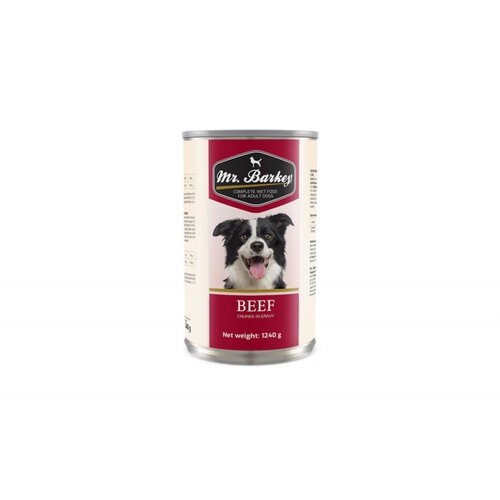 MR. BARKEY govedina, komadići u sosu 1240g g konzerva za pse Cene