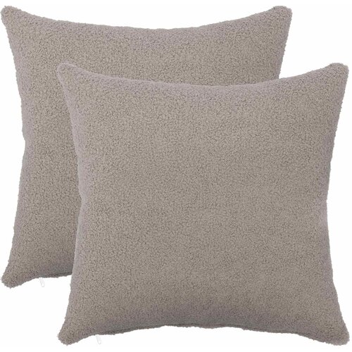 Presvlaka za jastuk 2 pcs HEERLEN Svjetlosiva 35 x 35 cm Bouclé Cene