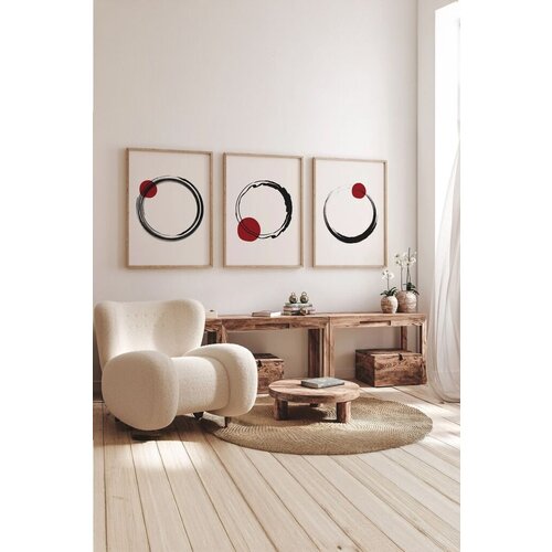 Wallity dekorativna slika 3Dartsohoset57, 33x48cm, 3 dela Cene