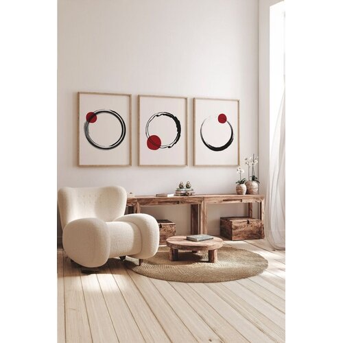 Wallity Dekorativna slika 3Dartsohoset57, 33x48cm, 3 dijela Cijene